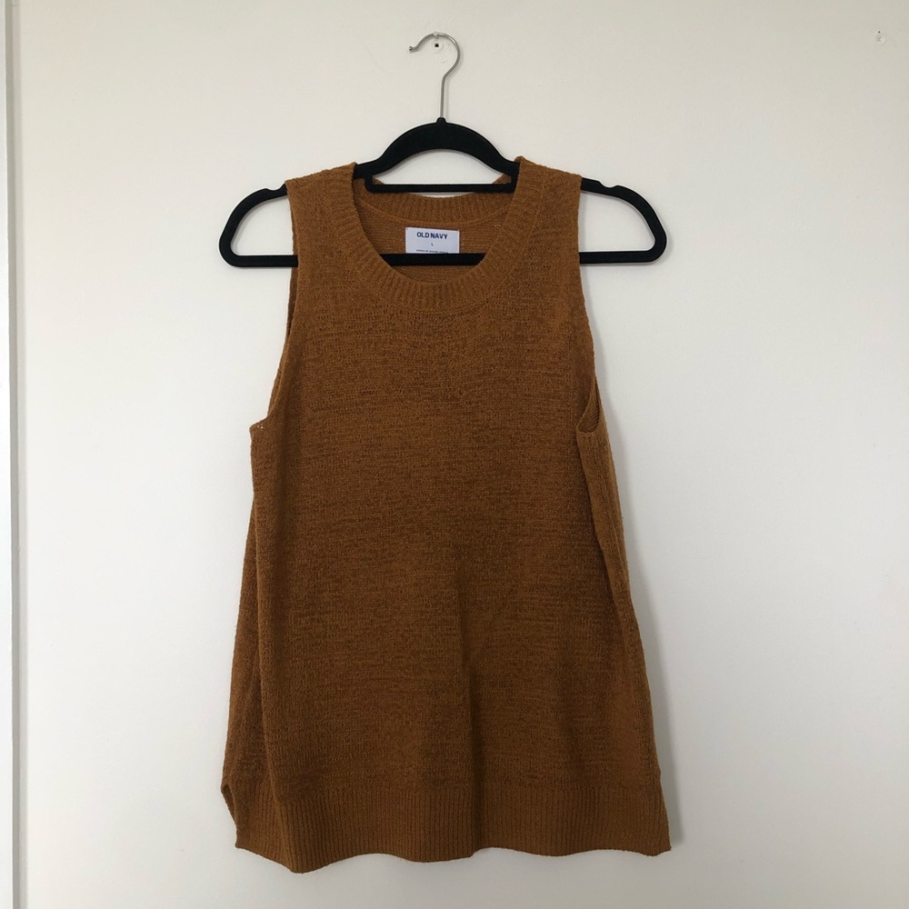 Old navy sleeveless knit sweater